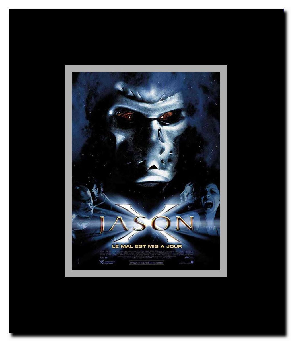 Jason X Framed Movie Poster
