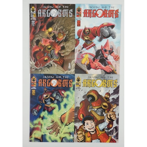 Jason and the Argobots #1-4 VF/NM complete series ; Oni