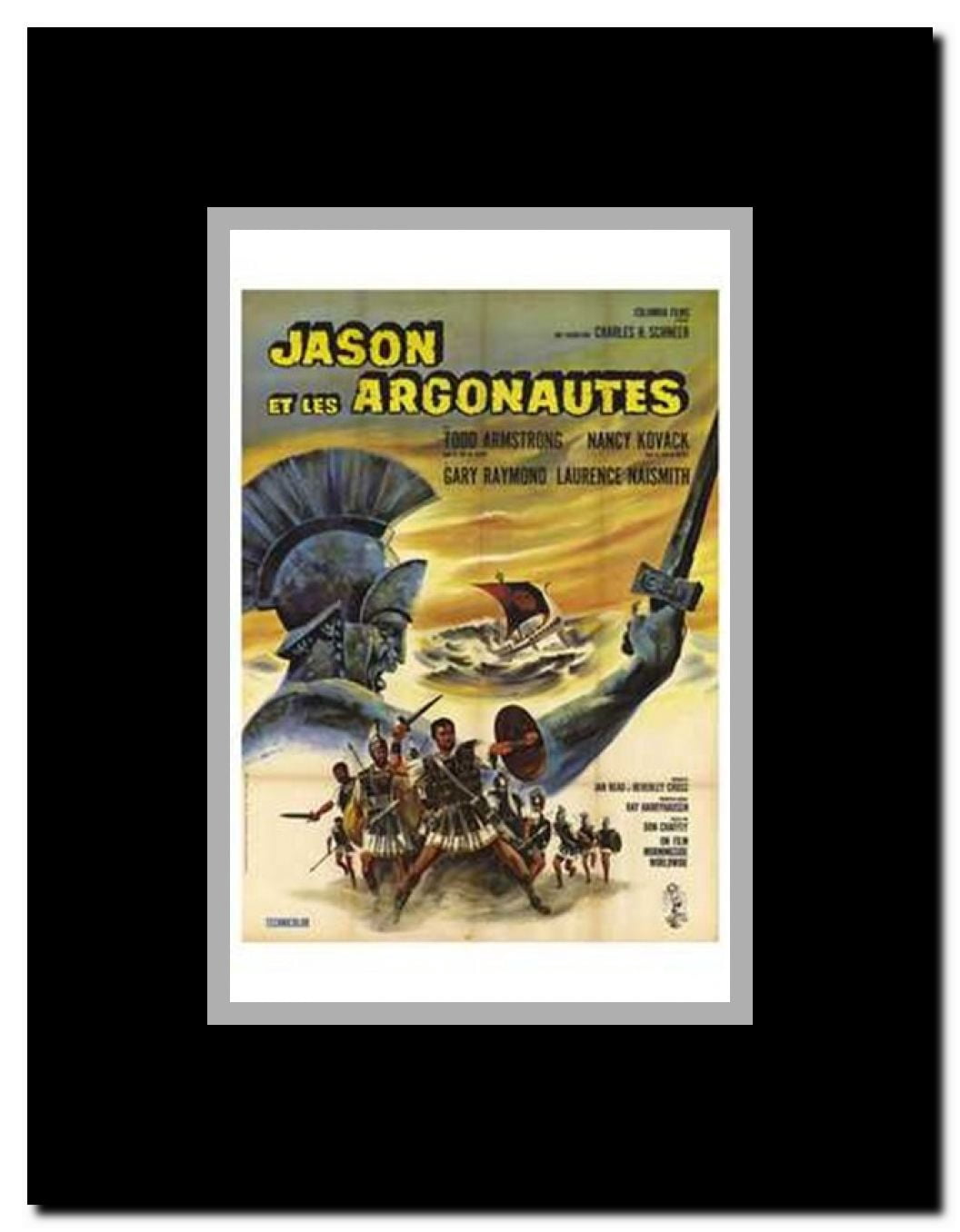 Jason and the Argonauts Framed Movie Poster