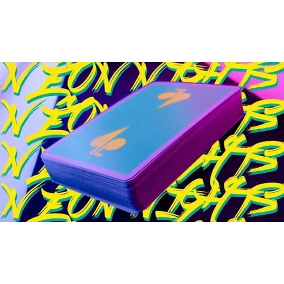Jaspas Playing Cards (Neon Nights Edition) by NDO New Deck Order