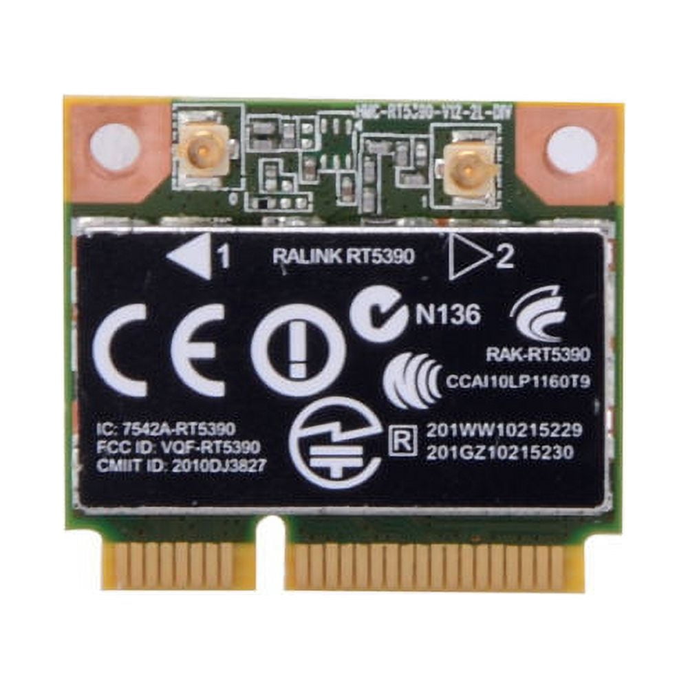 Carte WiFi PCIe RT5390 802.11n – Adaptateur Sans Fil Compatible Certa / Ary / Cuter (Non ThinkPad)