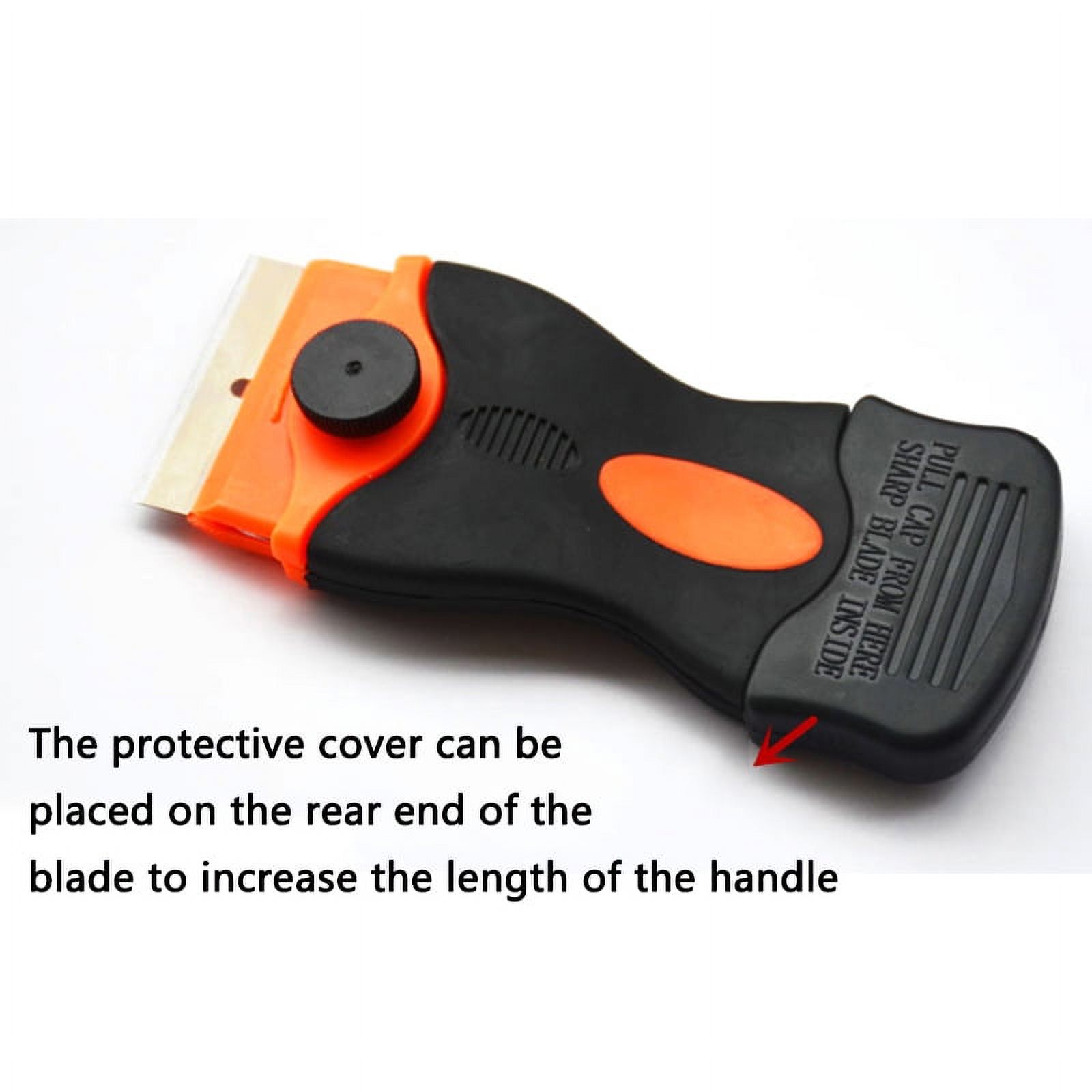 Jaspee Window Tint Tool Glass Oven Plastic Scraper Razor Blade Holder