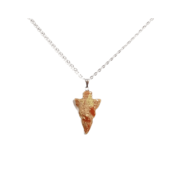 Jasper Arrowhead Necklace