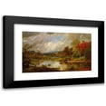 thumbnail image 1 of Jasper Francis Cropsey 24x16 Black Modern Framed Museum Art Print Titled - Autumn Afternoon (1886), 1 of 1