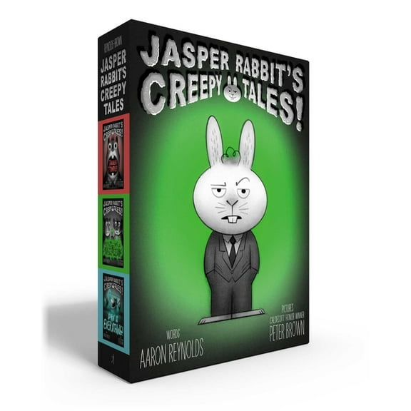 Jasper Rabbit's Creepy Tales! Jasper Rabbit's Creepy Tales! (Chapter Book Boxed Set): Troubling Tonsils!; Unsettling Salad!; Yarn Is Everything!, (Hardcover)