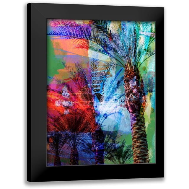 Jasper, Sisa 12x14 Black Modern Framed Museum Art Print Titled - Desert ...