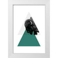 thumbnail image 1 of Jasper, Sisa 13x18 White Modern Wood Framed Museum Art Print Titled - Geo Buffalo, 1 of 4
