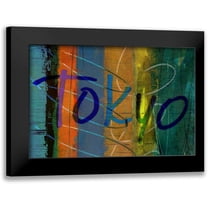 Jasper, Sisa 14x11 Black Modern Framed Museum Art Print Titled - Abstract Tokyo
