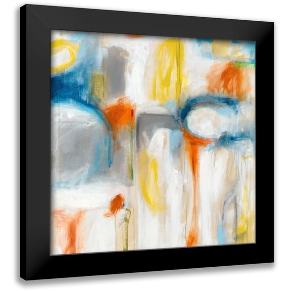 Jasper, Sisa 15x15 Black Modern Framed Museum Art Print Titled - Direction I