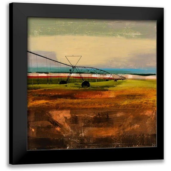 Jasper, Sisa 15x15 Black Modern Framed Museum Art Print Titled - Texas Agriculture