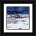 thumbnail image 1 of Jasper, Sisa 15x15 Black Ornate Wood Framed with Double Matting Museum Art Print Titled - Blue Horizon, 1 of 4