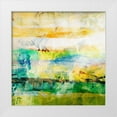 thumbnail image 1 of Jasper, Sisa 15x15 White Modern Wood Framed Museum Art Print Titled - Unfolding II, 1 of 4