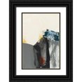 thumbnail image 1 of Jasper, Sisa 17x24 Black Ornate Wood Framed with Double Matting Museum Art Print Titled - Obscure Abstract I, 1 of 4