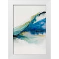 thumbnail image 1 of Jasper, Sisa 17x24 White Modern Wood Framed Museum Art Print Titled - Abstract Terrain IV, 1 of 4