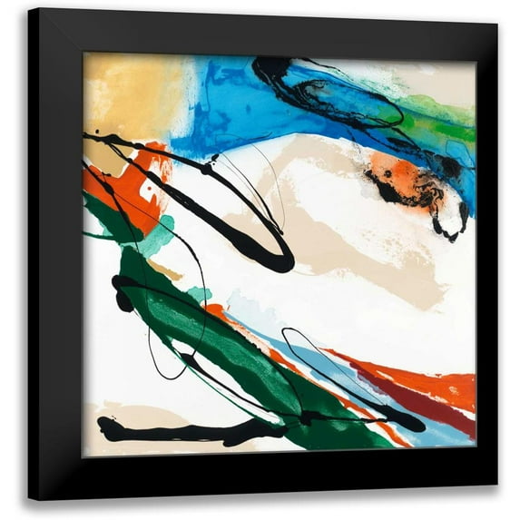 Jasper, Sisa 20x20 Black Modern Framed Museum Art Print Titled - Fabricate IV