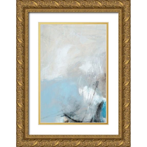 Jasper, Sisa 23x32 Gold Ornate Wood Framed with Double Matting Museum Art Print Titled - Fingerprint II