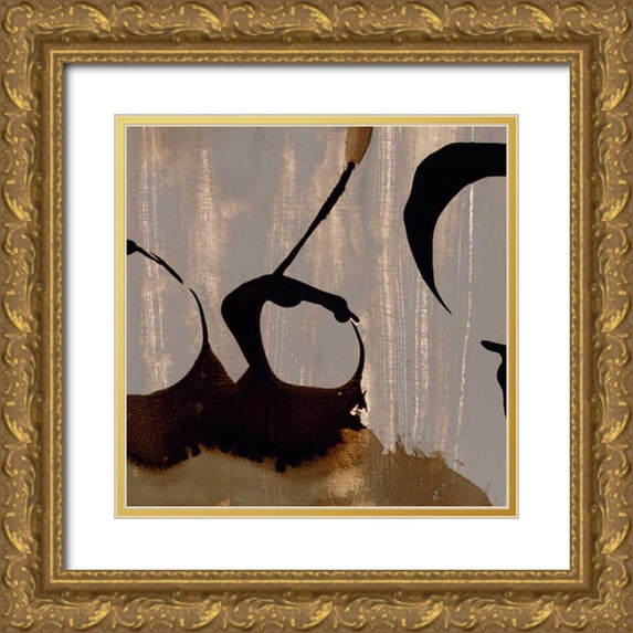 Jasper, Sisa 26x26 Gold Ornate Wood Framed with Double Matting Museum Art Print Titled - Gossamer III