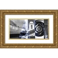 thumbnail image 1 of Jasper, Sisa 32x18 Gold Ornate Wood Framed with Double Matting Museum Art Print Titled - Architecture Collage I, 1 of 4