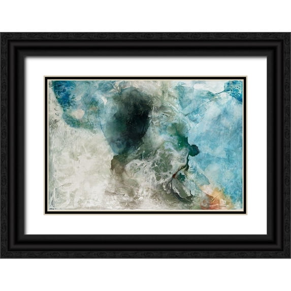 Jasper, Sisa 32x23 Black Ornate Wood Framed with Double Matting Museum Art Print Titled - Experiment II