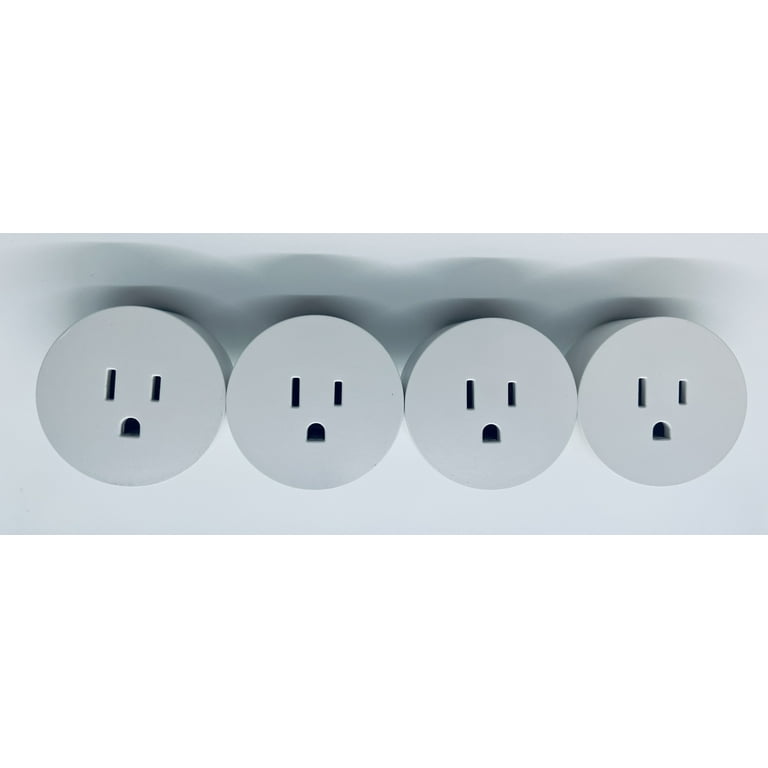 Jaspertronics™ Smart Plug Outlet with Voice Control and WiFi Remote Co –