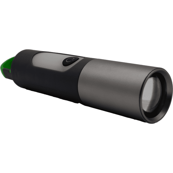 Jaspertronics XST-836 Rechargeable LED Flashlight Keychain Mini Torch w Telescopic Zoom Waterproof Durable Compact Lightweight 1 Unit per pack