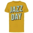 thumbnail image 1 of Jass Day Retro Design T-Shirt Men -Image by Shutterstock, Male 3X-Large, 1 of 2
