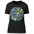 thumbnail image 1 of Jass Music Festival, Doodles. O T-Shirt Women -Image by Shutterstock, Female Small, 1 of 2