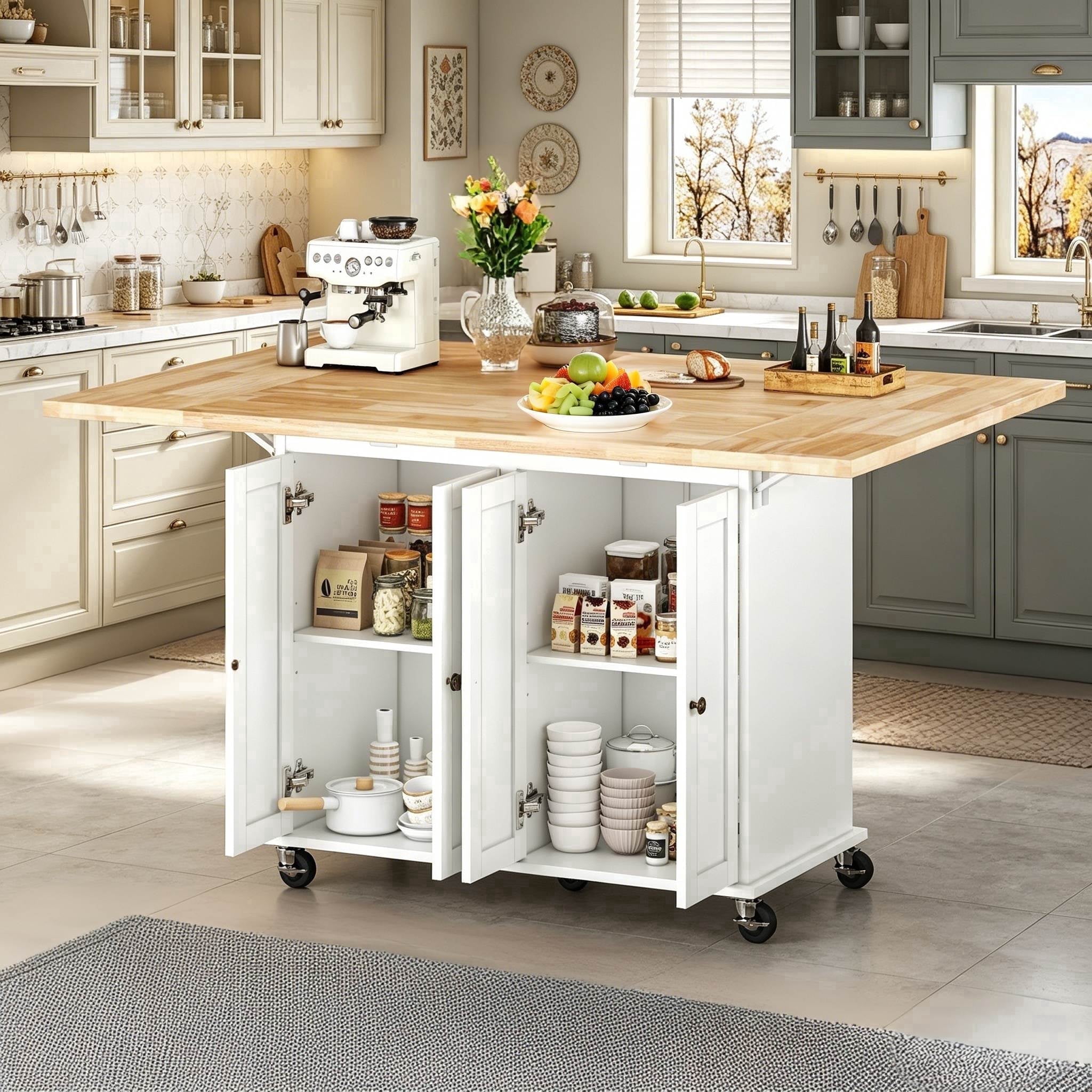 Extendable Counter Top JassmiPkwy 62.8