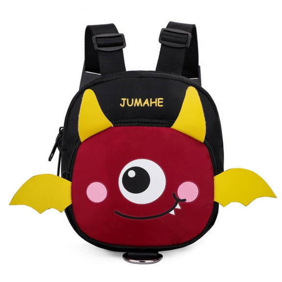 Jaucin Cute Monster Dog Backpack - Adjustable, Breathable, Washable Pet Harness with Storage for Walks