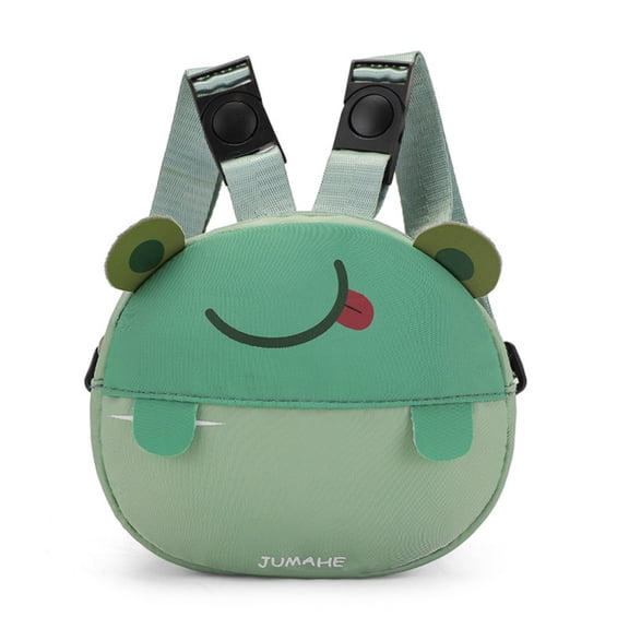 Jaucin Cute Pet Backpack for Dogs, Adjustable & Waterproof Dog Saddle Bag with Leash Ring, Adorable Bee/Frog/Chick Design