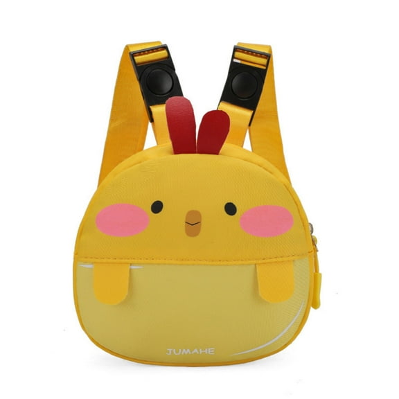 Jaucin Cute Pet Backpack for Dogs, Adjustable & Waterproof Dog Saddle Bag with Leash Ring, Adorable Bee/Frog/Chick Design