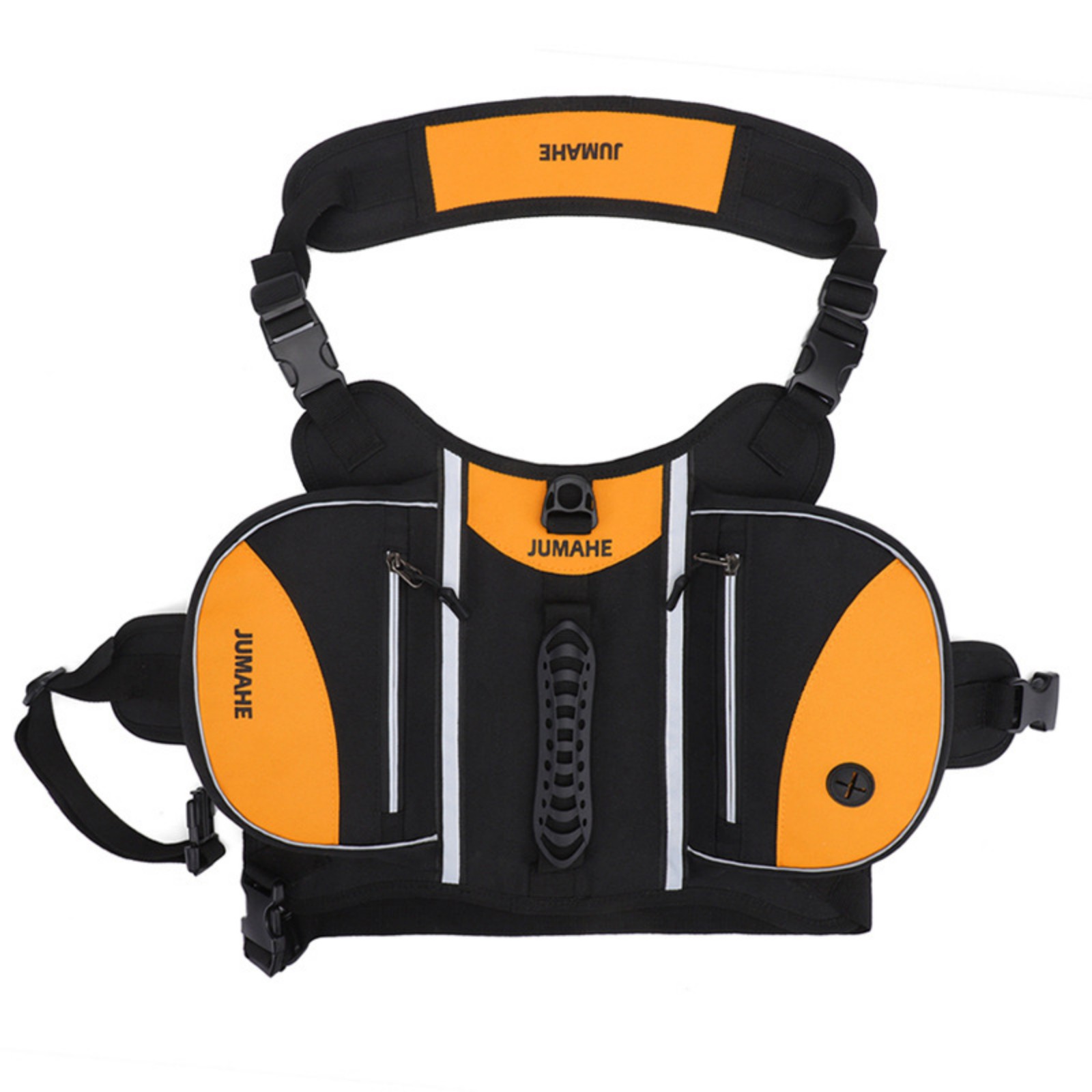 Jaucin Large Dog Backpack Pet Outdoor Self - Carrying Backpack - Anti - Pull, Breathable, Reflective Dog Pack