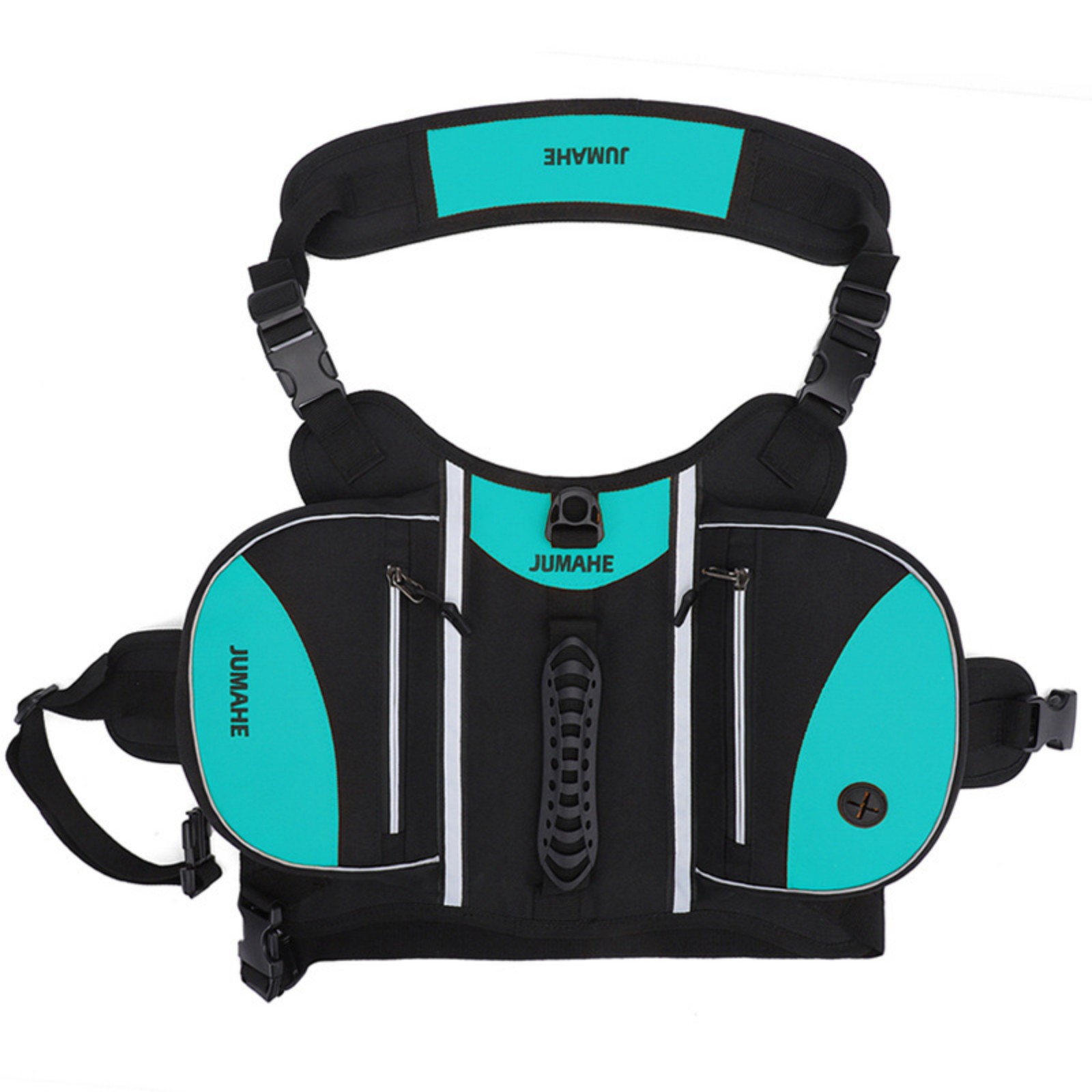 Jaucin Large Dog Backpack Pet Outdoor Self - Carrying Backpack - Anti - Pull, Breathable, Reflective Dog Pack