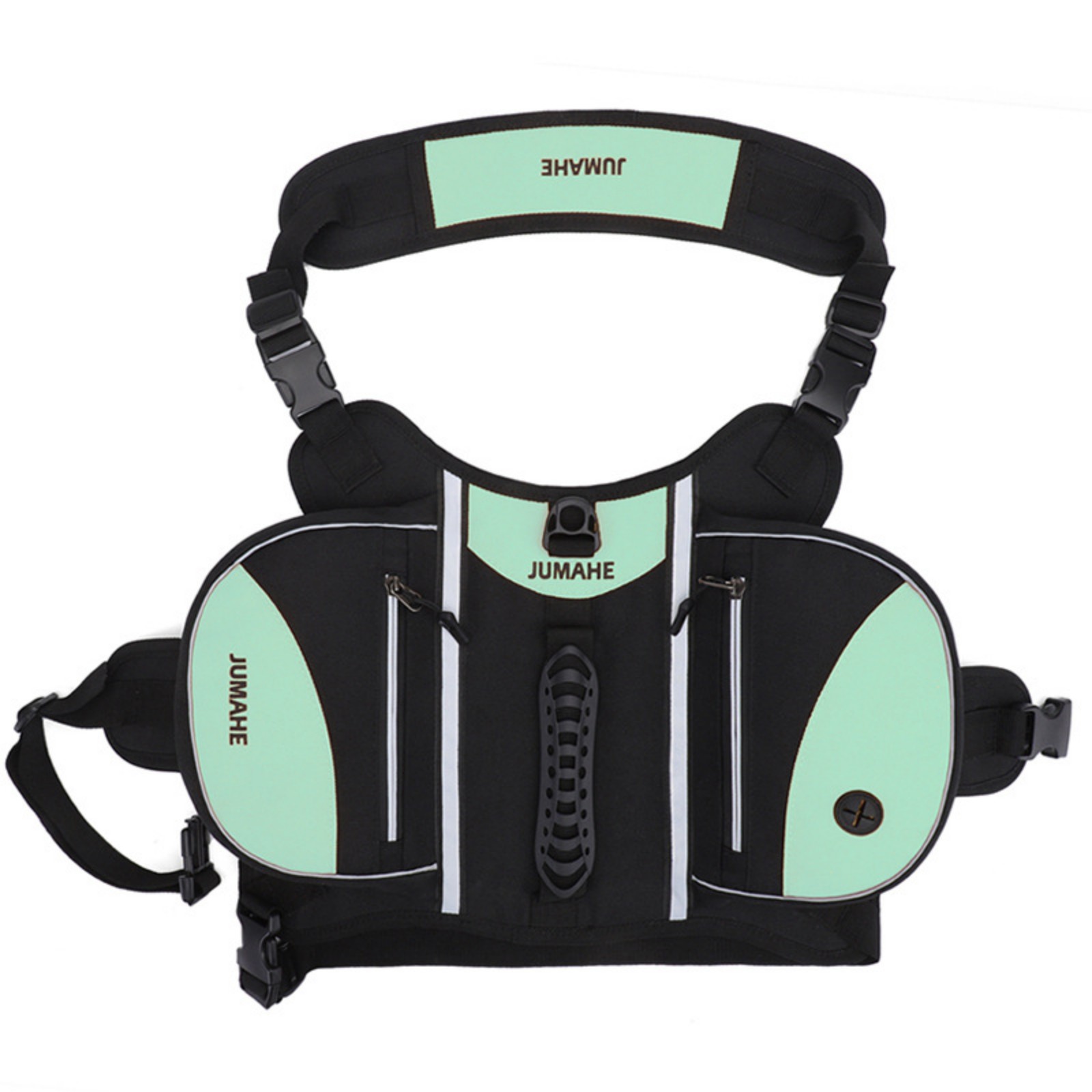 Jaucin Large Dog Backpack Pet Outdoor Self - Carrying Backpack - Anti - Pull, Breathable, Reflective Dog Pack
