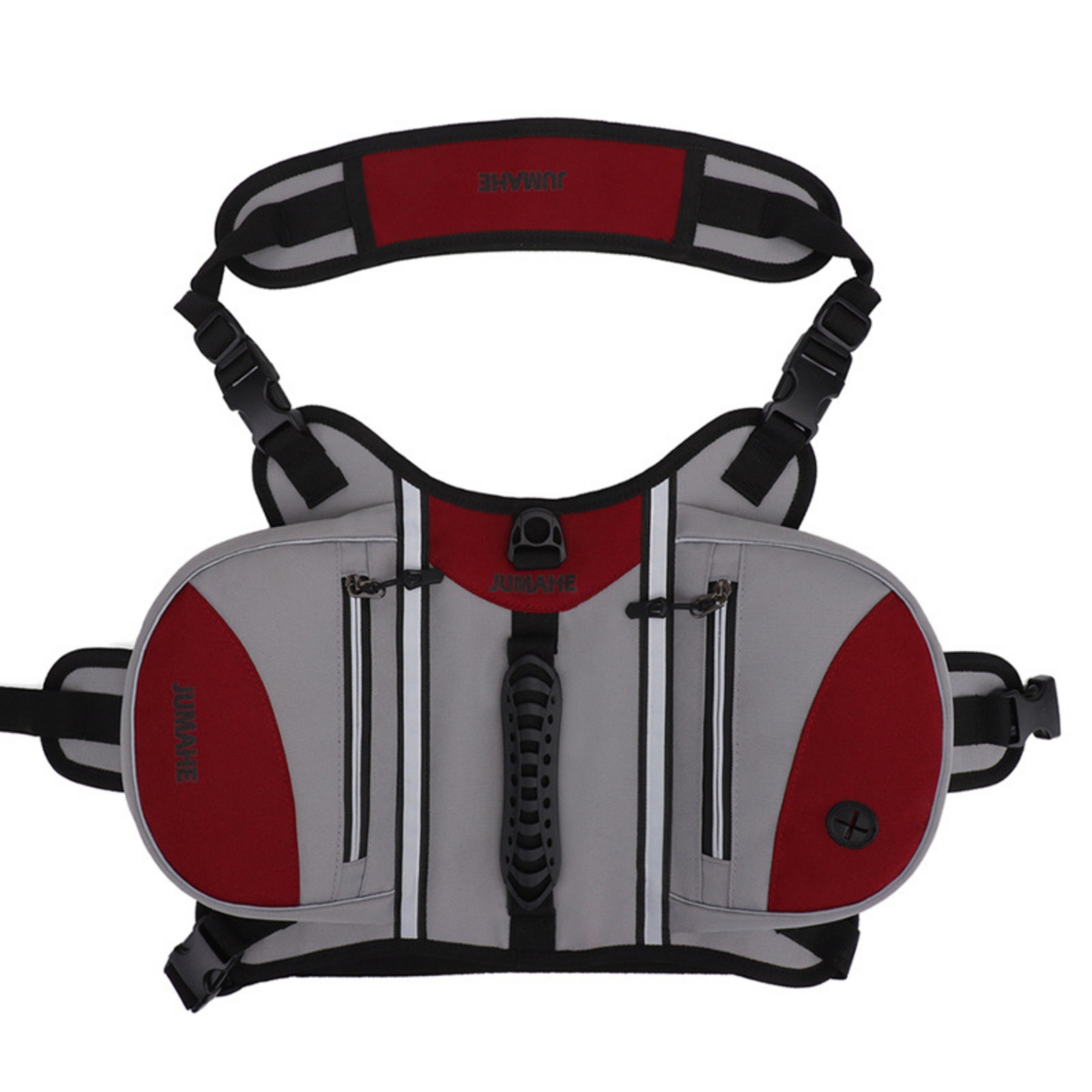 Jaucin Large Dog Backpack Pet Outdoor Self - Carrying Backpack - Anti - Pull, Breathable, Reflective Dog Pack