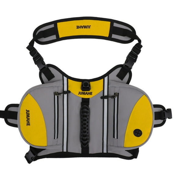 Jaucin Large Dog Backpack Pet Outdoor Self - Carrying Backpack - Anti - Pull, Breathable, Reflective Dog Pack