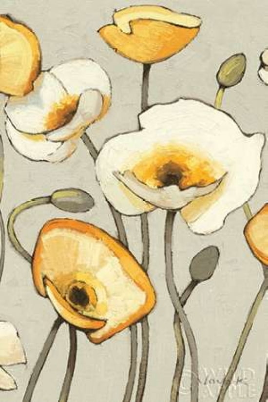 Jaune Gris III Crop Canvas Art - Shirley Novak (12 x 18)