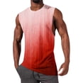 thumbnail image 1 of Jaunzuar Tank Tops Men Workout Muscle Crew Color Sleeveless Shirts Casual Summer Hiking Tank Top, S-2XL, 1 of 5