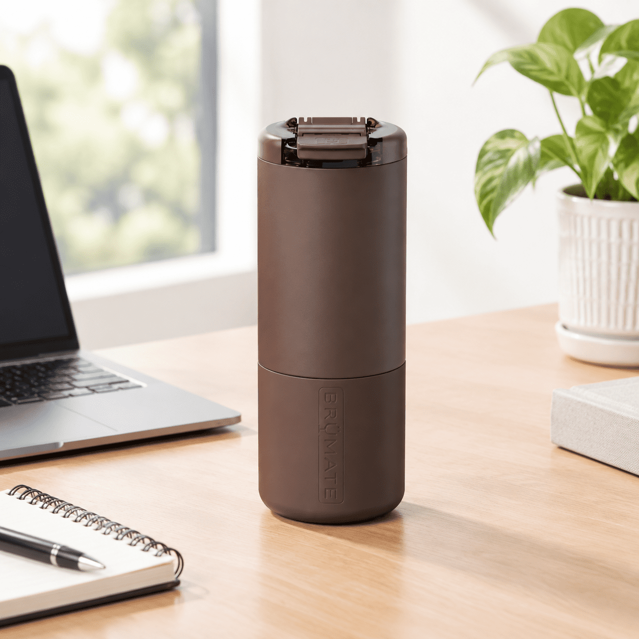 Java 18oz Insulated Travel Mug With Ceramic Lined Interior And Silicone ...