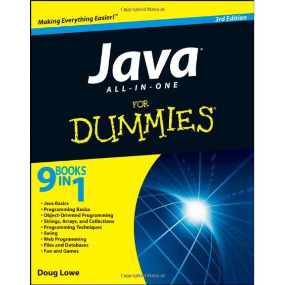 Pre-Owned Java All-in-One For Dummies (Paperback) 0470371722 9780470371725