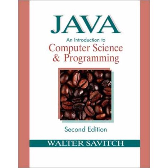 Pre-Owned Java: An Introduction to Computer Science & Programming (Paperback) 0130316970 9780130316974