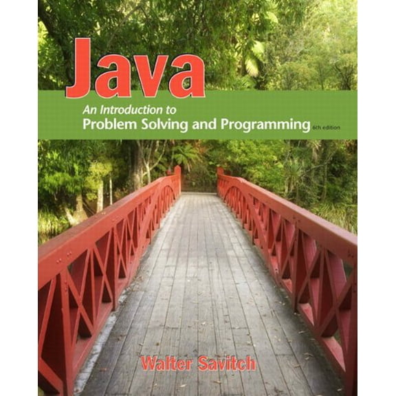 Pre-Owned Java: An Introduction to Problem Solving and Programming (6th Edition) (Paperback) 0132162709 9780132162708