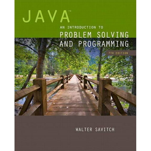 Pre-Owned Java: An Introduction to Problem Solving and Programming Paperback