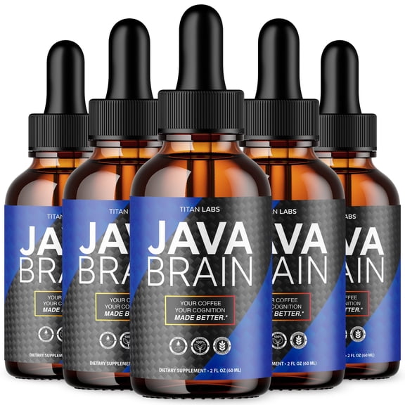 Java Brain Drops Advanced Formula Brain Support Supplement JavaBrain 150 Servings