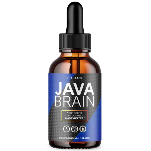 Java Brain Drops Advanced Formula Brain Support Supplement JavaBrain 30 Servings