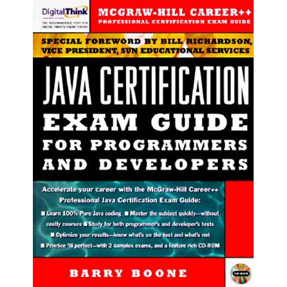 Pre-Owned Java 1.1 Certification Exam Guide for Programmers and Developers (Hardcover) 0079136575 9780079136572
