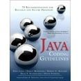 thumbnail image 1 of Pre-Owned Java Coding Guidelines: 75 Recommendations for Reliable and Secure Programs (Paperback) 9780321933157, 1 of 1