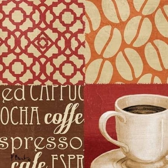 Java Collage I Poster Print by Paul Brent (12 x 12)