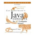 thumbnail image 1 of Java Concepts : Advanced Placement Computer Science Study Guide, 1 of 1
