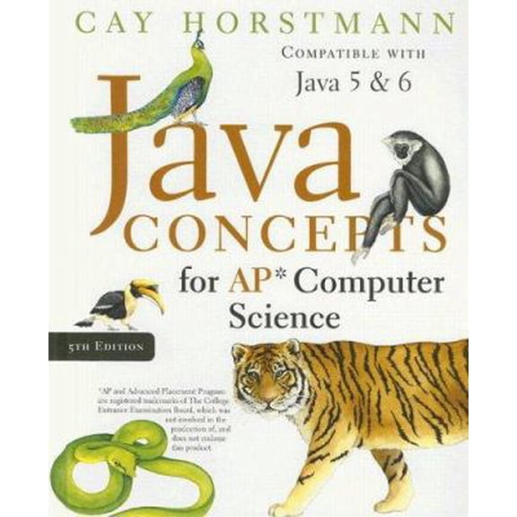 Pre-Owned Java Concepts for AP Computer Science (Hardcover) 0470181605 9780470181607